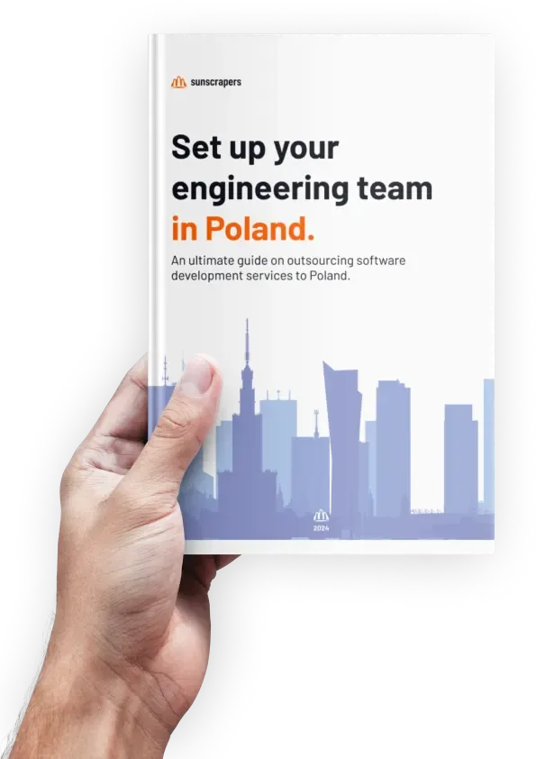 Set up your engineering team in Poland ebook cover