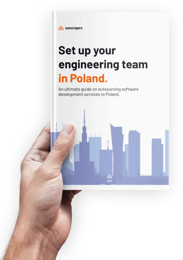 Set up your engineering team in Poland ebook cover