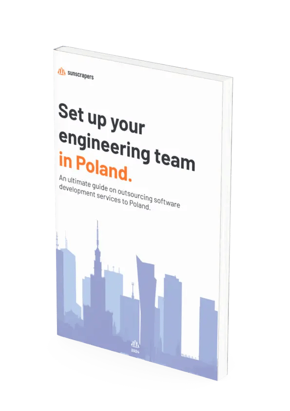 Set up your engineering team in Poland ebook cover