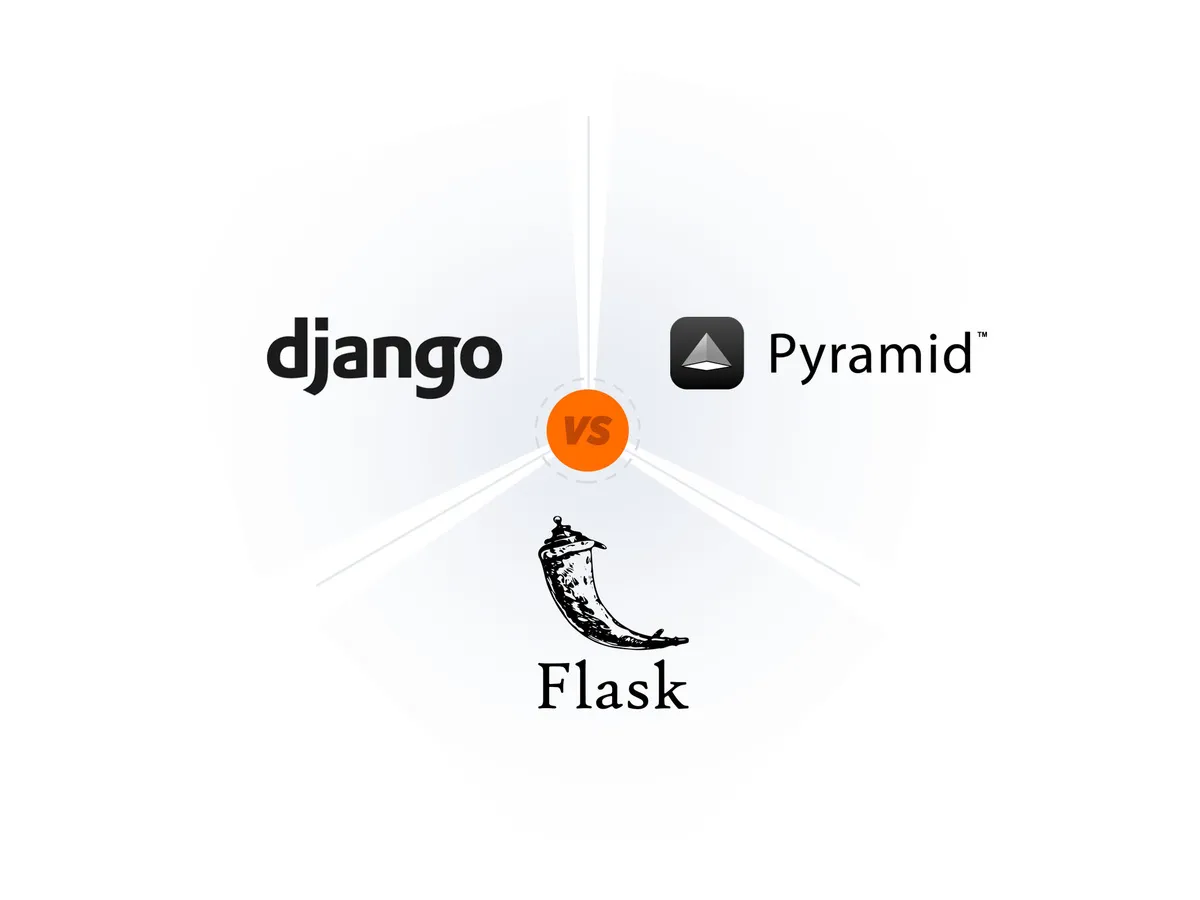 Comparison of Python frameworks: Django, Flask, Pyramid 