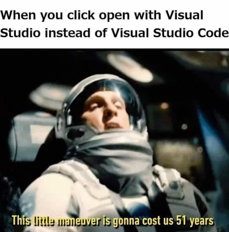 visual studio ide meme